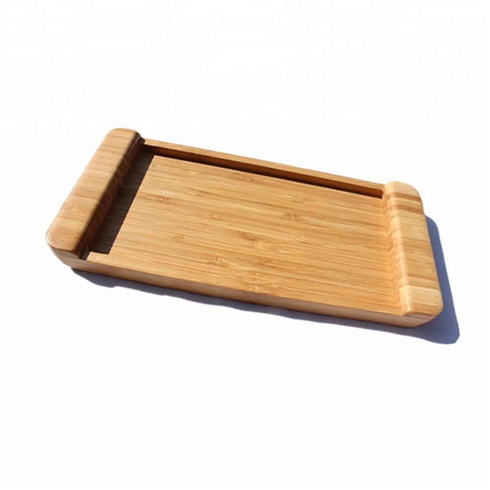 bamboo storage tray, tea serving tray, wood platter wholesale