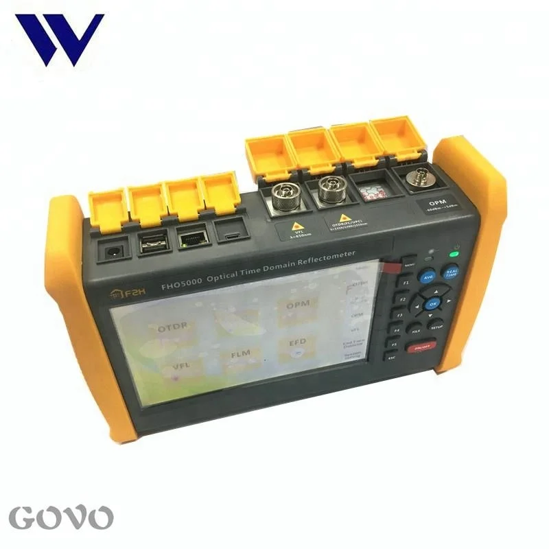 Grandway FHO5000-M21 7inch touchscreen MM OTDR 850/1300nm 19/21dB optical time domain reflectometer