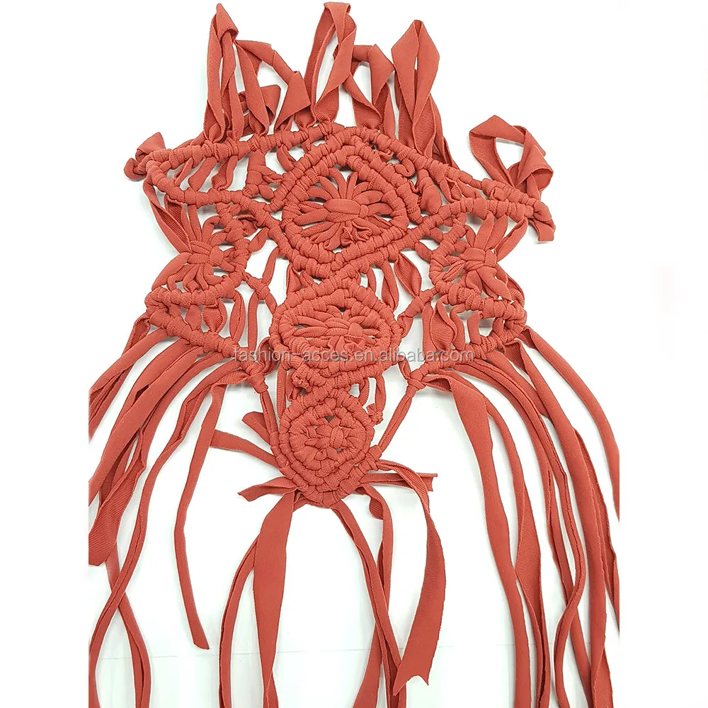 Braid Motif Accessories For Home Textile Bags And Garment