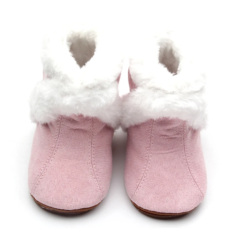 Manufacturer Children Plush Winter Boots Warm Baby Toddler Snow Boots For Indoor