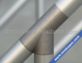 6063 t5 anodized 40mm aluminum pipe prices and pipe fittings for staircase construction