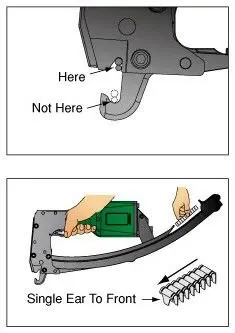 APLUS HR-68C, 6.4mm crown, industrial mattress pneumatic CLINCH CLIP TOOL