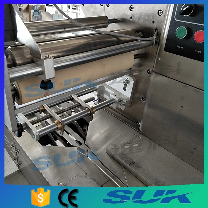 Pillow ice cream spoon packing machine