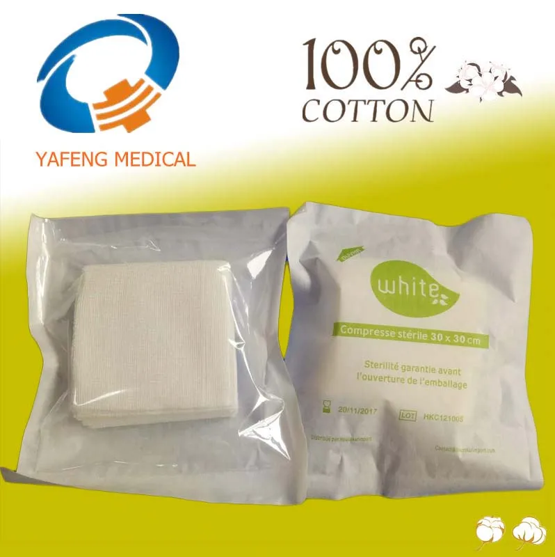 hospital gauze swabs sterile and non sterile, sterile gauze compress