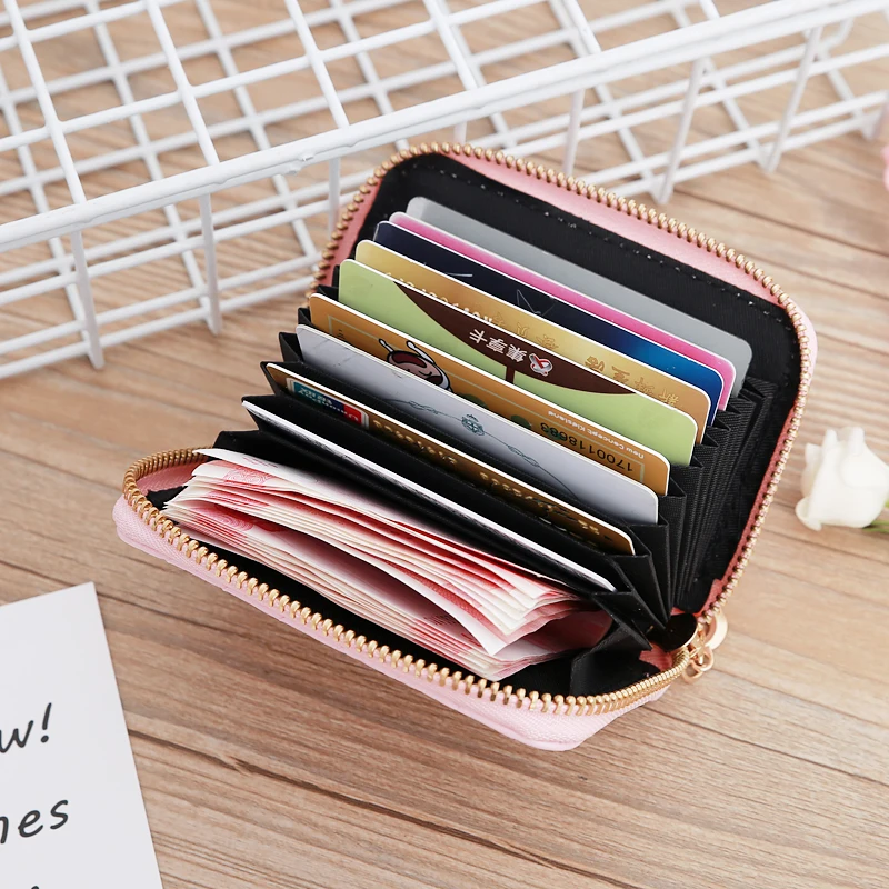 HOT SALE KOREAN WOMEN WALLET COIN PURSE  ZIPPER SHORT LADIES MONEY CLIP CUSTOM LOGO