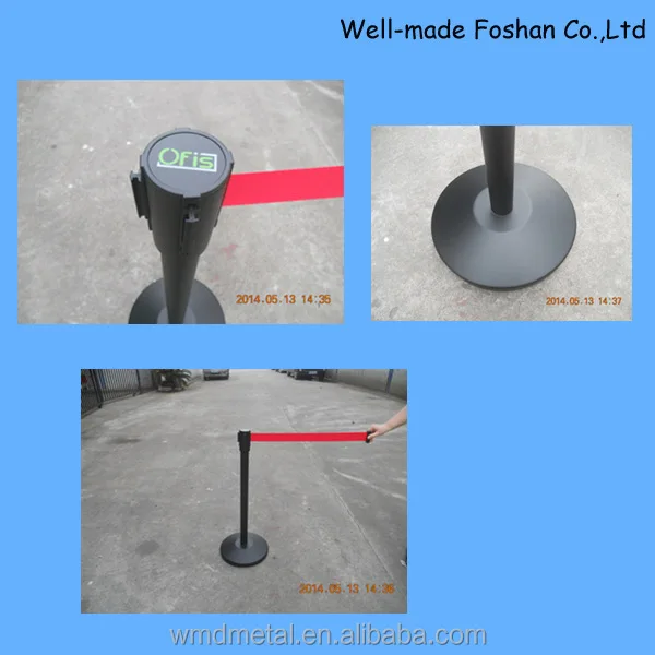 temporary railing system crowd control fencing pr