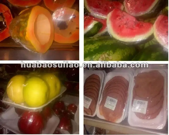 Four-shaft winding system PVC cling film making machine