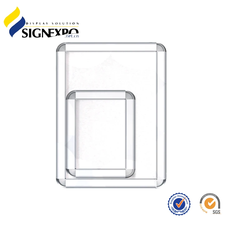 
different types double picture glass paper plastic photo frames for metal clips photo frame 