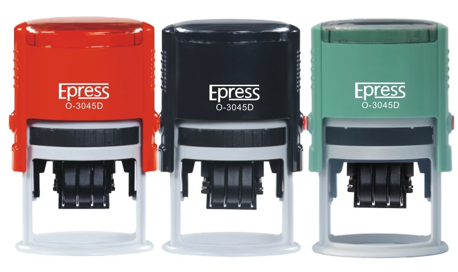 Epress модель O-3045D дата пользовательские резиновые самоокрашивающегося