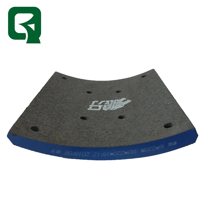 Cheap compact auto brake lining shoe for heavy duty truck brake shoes for truck