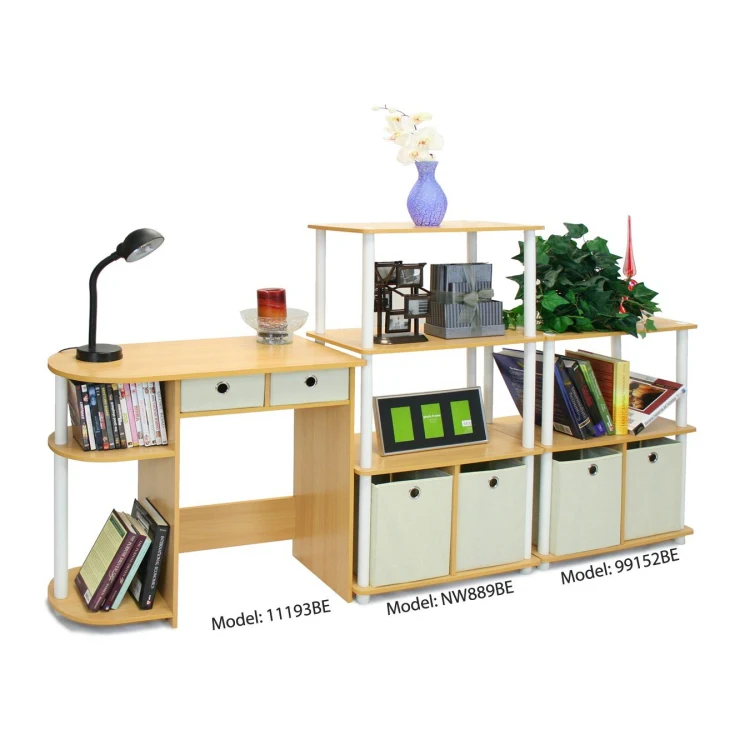Прямые поставки с фабрики, столы деревянный компьютер рабочий стол для чтения с выдвижным ящиком для дома и офиса