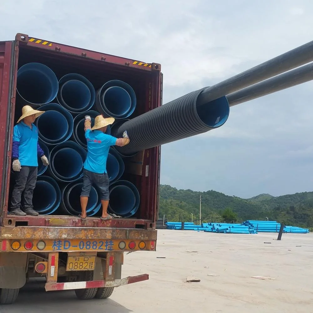 
HDPE Double-wall Corrugated Pipe 