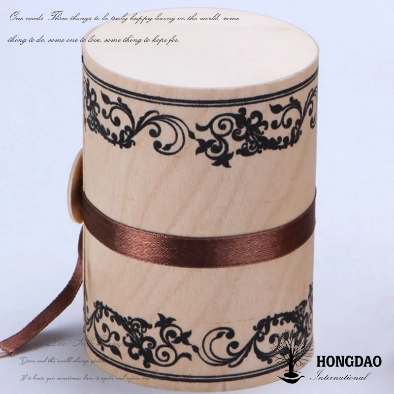 
HONGDAO wooden macarons box or wooden cake box of wooden box for gift wholesale 