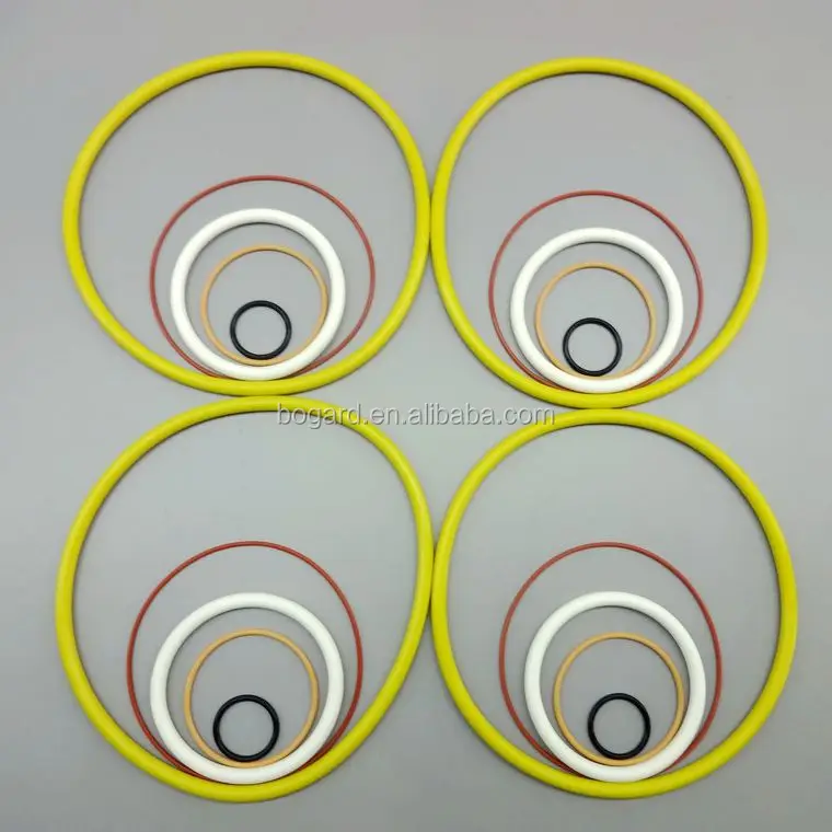 Good Quality Yellow Silicone O-Ring for sealing , Yellow O Ring China Factory