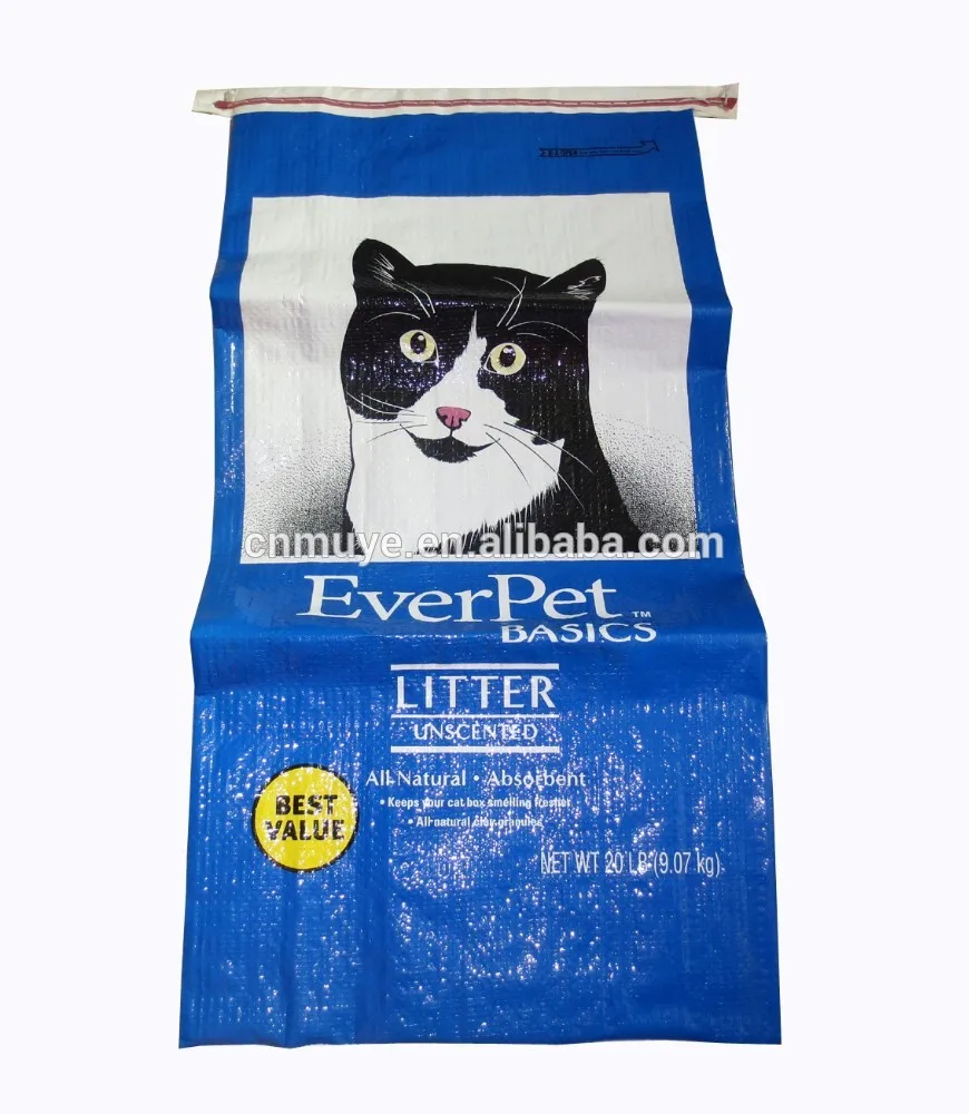 Bopp film laminated p. P . Woven Pet Food Bag, Pet Feed Bag
