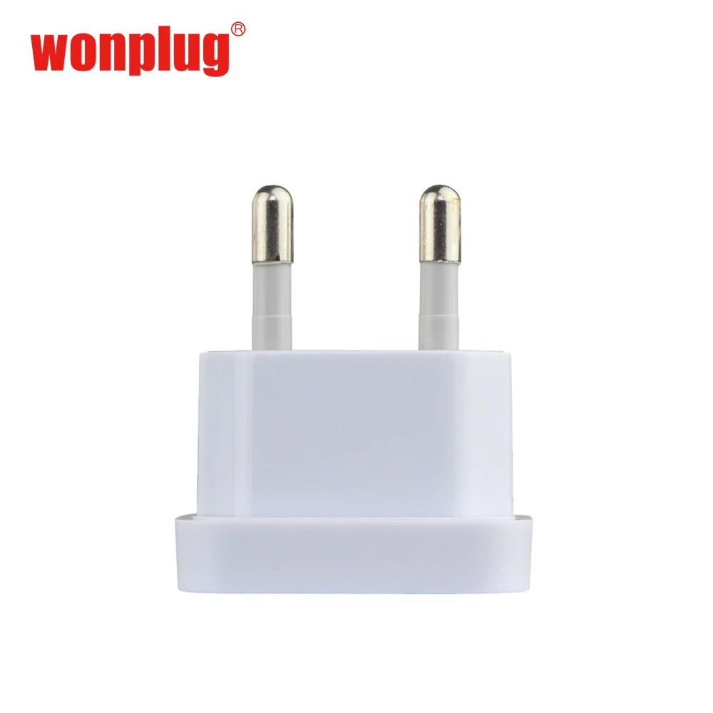 Portable China/USA to Netherlands/ Norway/Austria/Korea/Thailand 4.8MM 4.0MM plug adapter US to EU mini travel adaptor plug