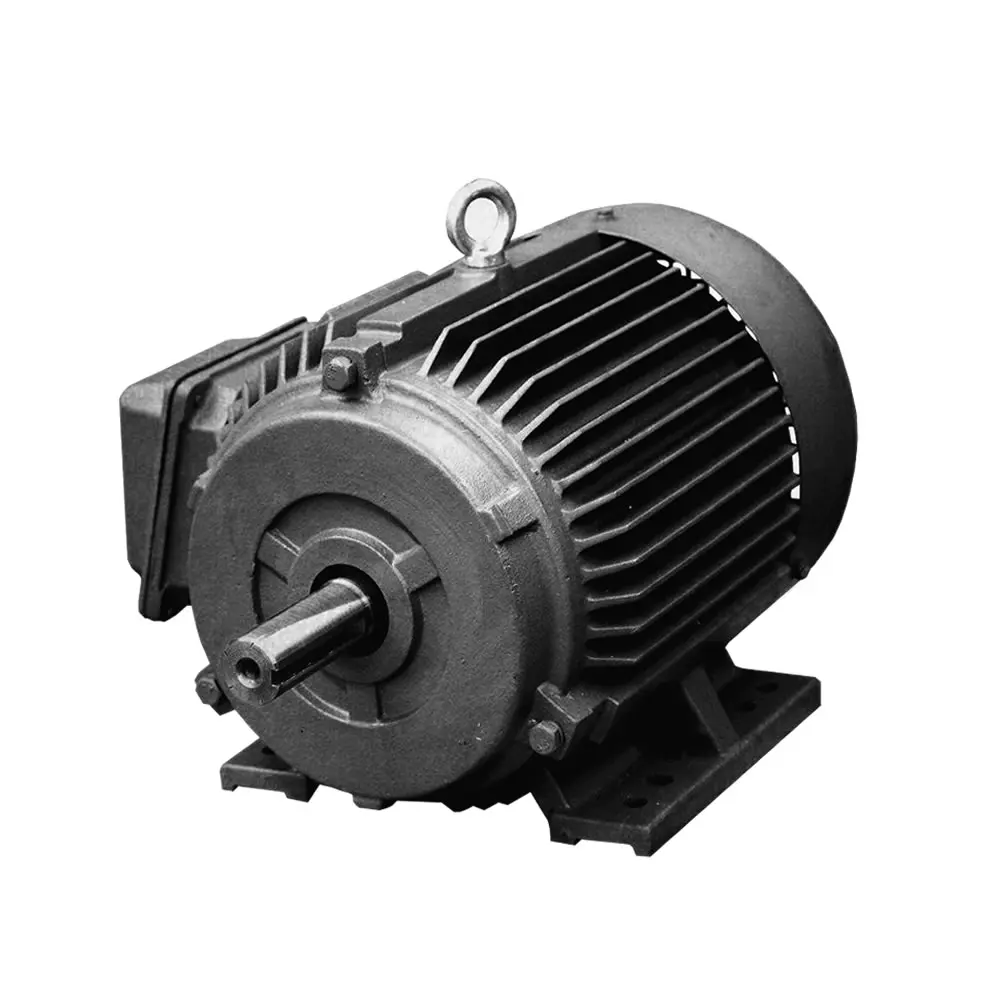 Y132M1-6 4KW 5.5HP 380V 400V 1000RPM brushless ac 3 three phase induction electric motor 4 kw 5.5 hp 380 400 v volt 1000 rpm y