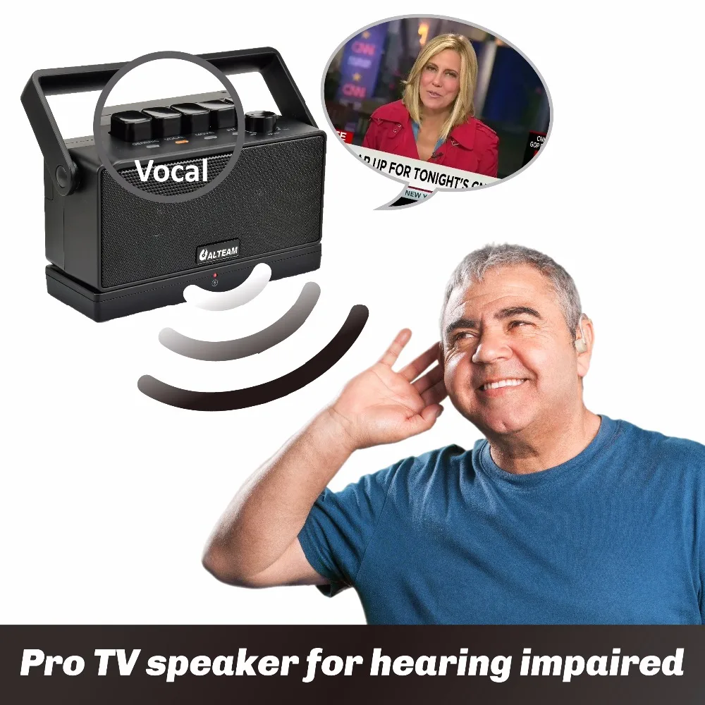 Best buy bluetooth private assistive tv listening device speaker amplifier