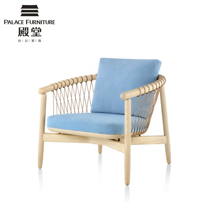 Vintage wooden sofa set designs fauteuil wooden rattan furniture armchair beraere rope chair