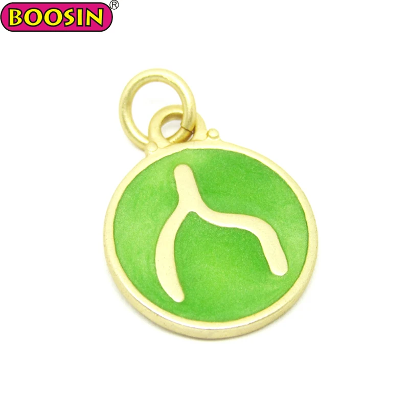 Factory Direct Sale Enamel Star of David Charm Jewish Symbol Charm