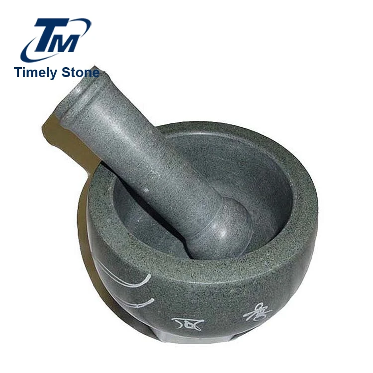 
mini granite stone mortar and pestle 
