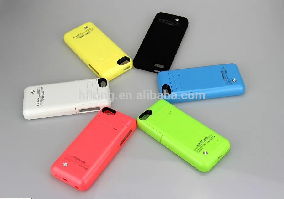 совершенно новый внешний случае мощность для iphone 5 5g5c5s батареек 2200 мач