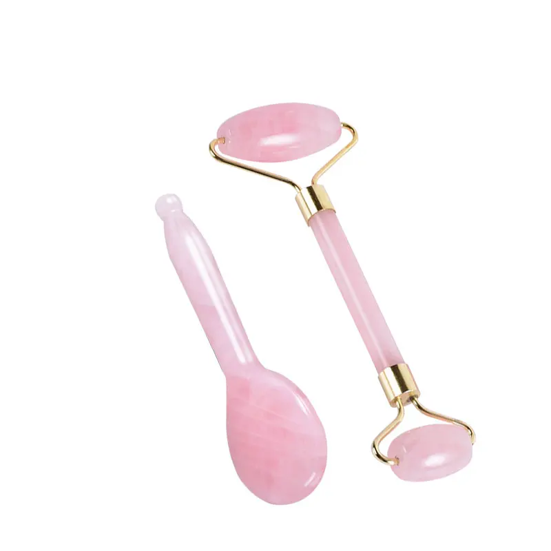 Amazon hot jade guasha board rose quartz gua sha tool for body