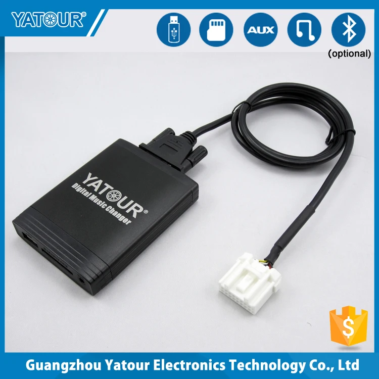 
aux mp3 cd changer mazda car radio music changer 