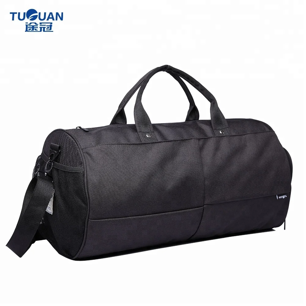 Waterproof gym bag with shoe compartment tote other sport duffel bag