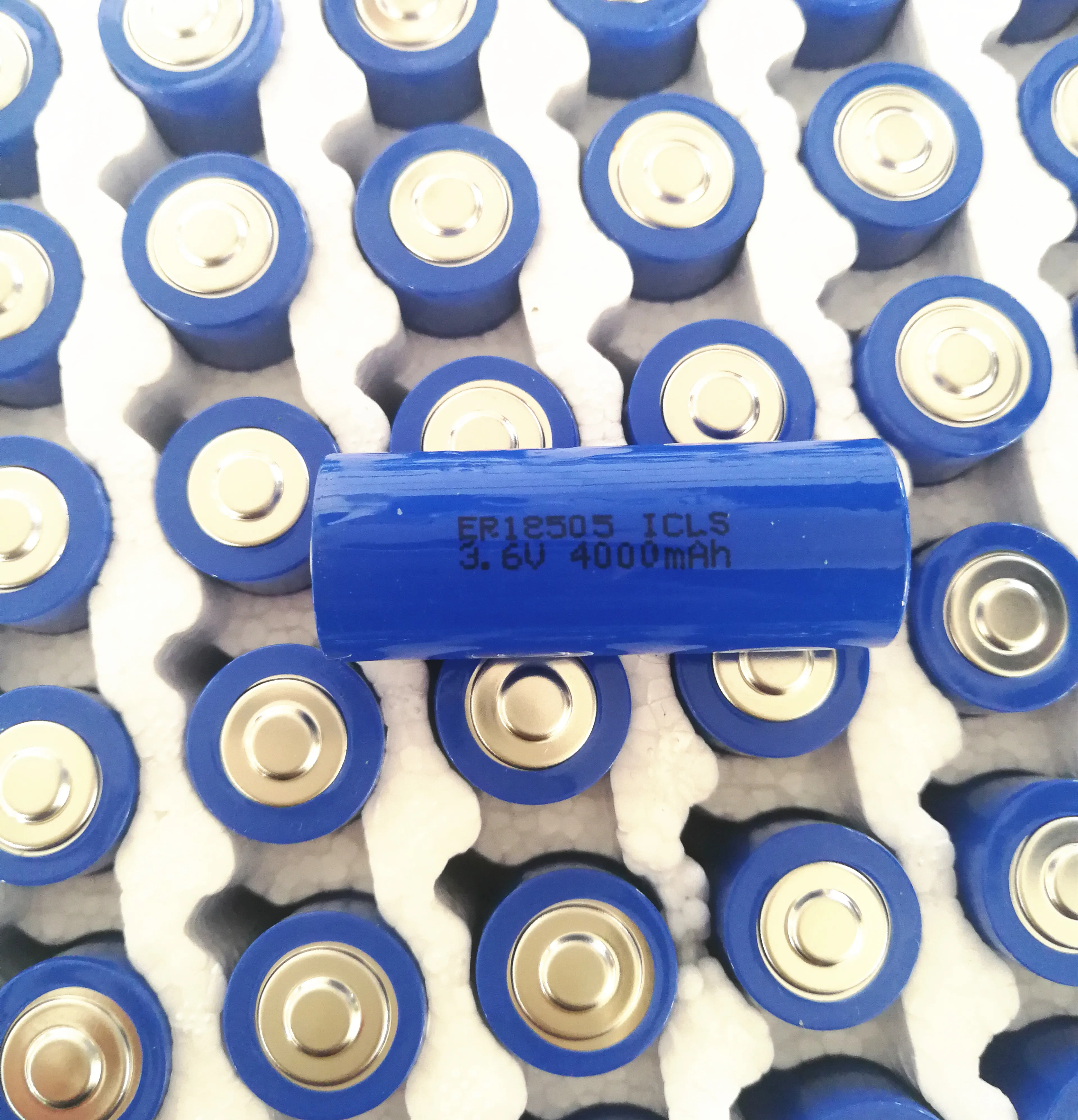 
Flat Top A Size ER18505m/li-SOCl2 Thionyl Chloride Battery 3.6V 3.5Ah Lithium Battery 