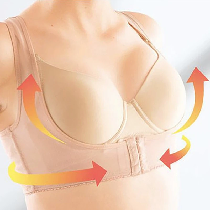Women Adjustable Orthopedic Corset Bra Breast Health Care Posture Corrector Back Support Shoulder Corrector