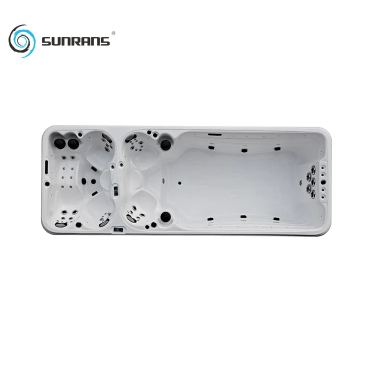 Sunrans 6 метров Оптовая Продажа 10 человек Бальбоа спорт плавательный спа Большой надземный бесконечный бассейн открытый