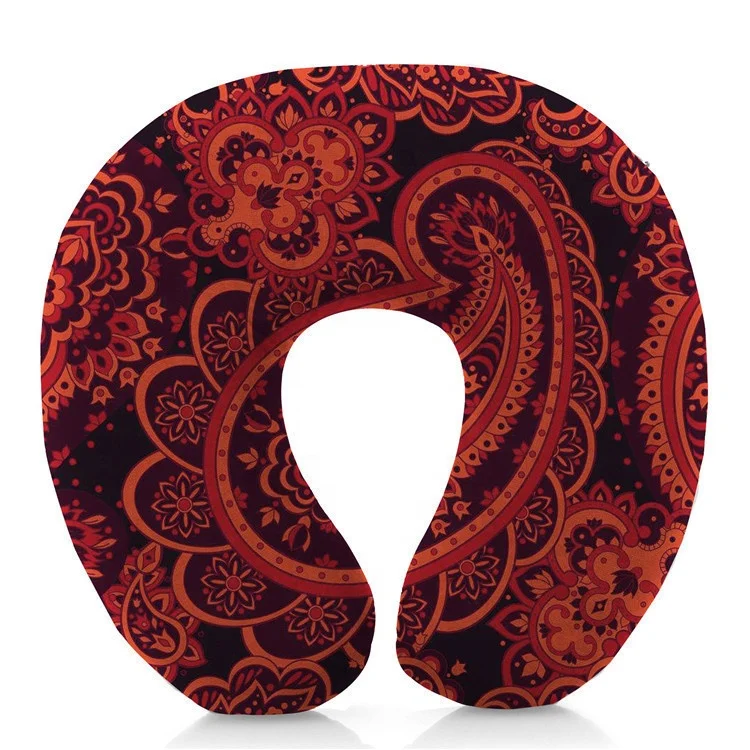 Memory Foam Neck Pillow Resting Head Neck U Shape Soft Travel Pillow For Airplane