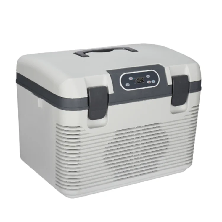 Мини-холодильник для автомобиля DC 19 л, морозильная камера, уличный холодильник для кемпинга 12-24 В