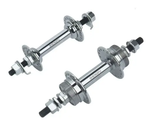 rear and front bicycle hubs