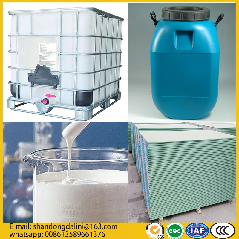 White glue/EVA emulsion for PVC film /aluminum foil of gypsum ceiling