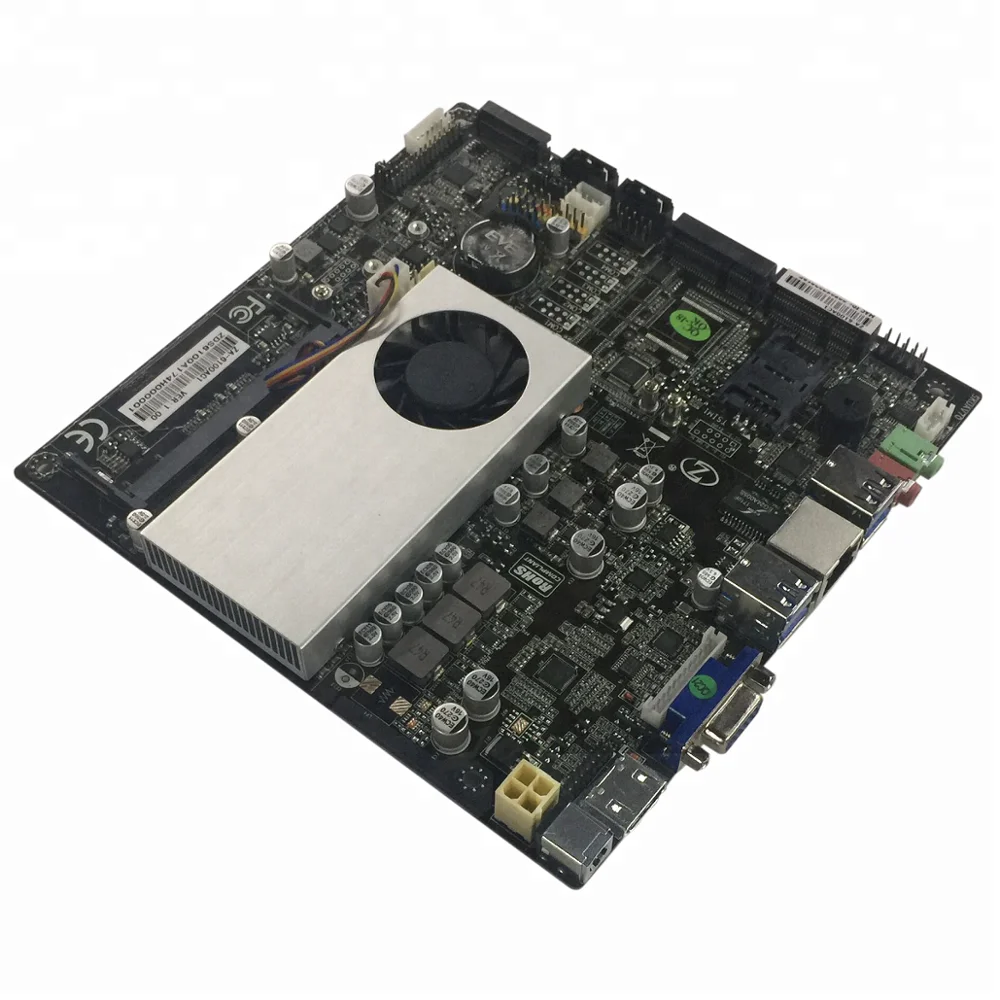 Intel Haswell I7 6500u 7500u CPU mini itx motherboard for intel nuc mini pc DC 12V power supply OEM