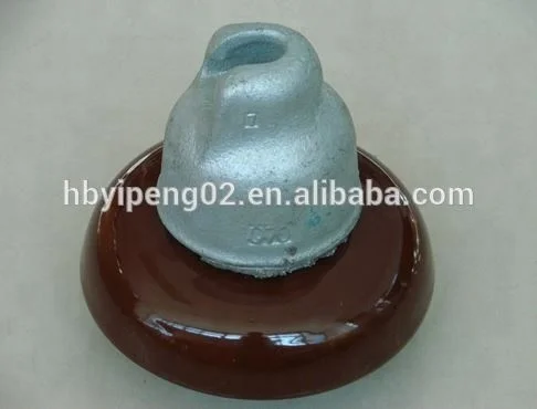 High Voltage Porcelain Disc Insulator Suspension Ceramic Insulator with Cap and Pin