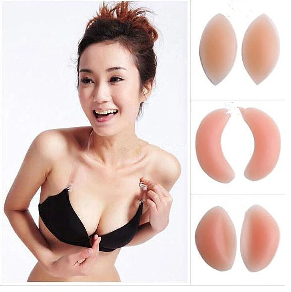 Wholesale Price Push Up Transparent Bra Upgrade Silicone Pad Bra Insert