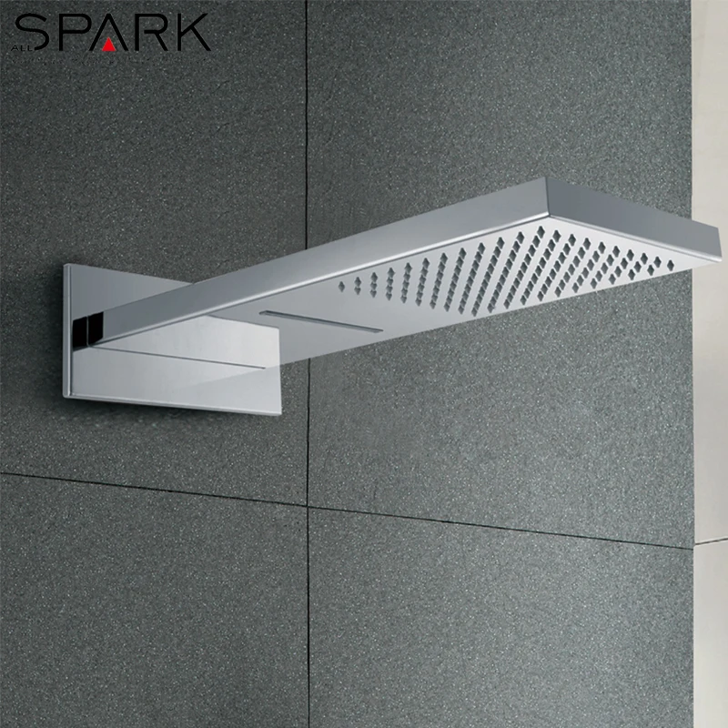 Sanitary wares bathroom waterfall rainfall concealed rain shower set