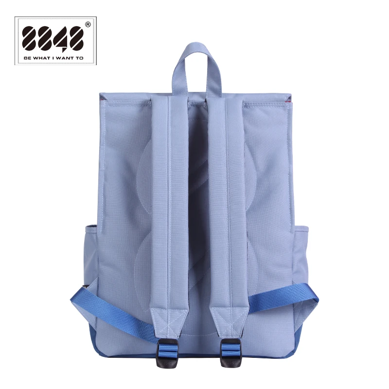 Popular Eco-friendly High Quality Factory Price Designer Branded Backpacks with Magnetic Metal Closure for Men Women