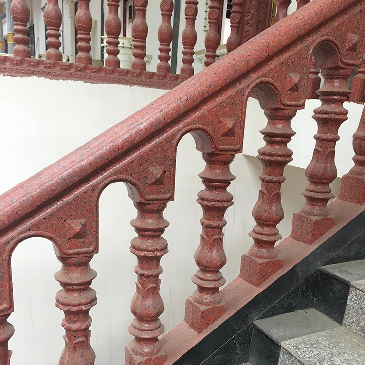 Factory direct sale ABS Concrete in situ stair railing mould banisters mold