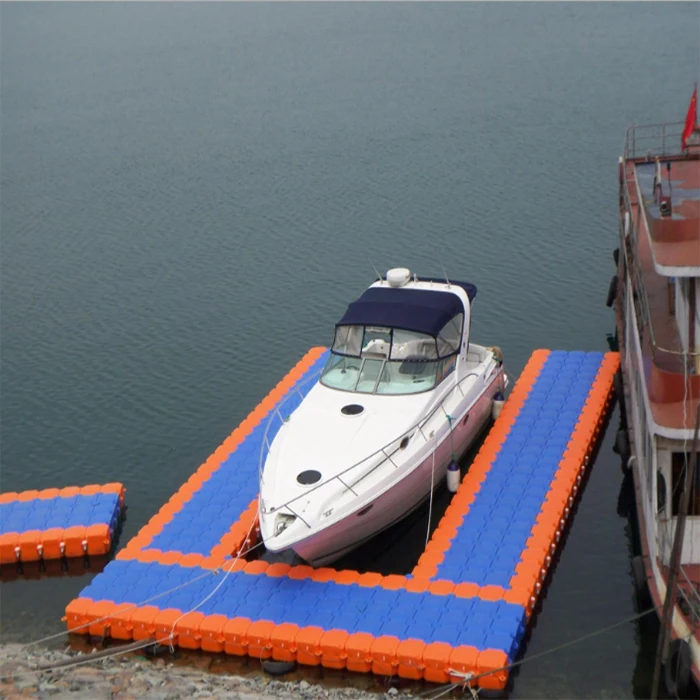 HDPE UV small pontoon floats pontoon jetty leisure Buoy anti-corrosion anti-ultraviolet yacht marina pontoon houseboats