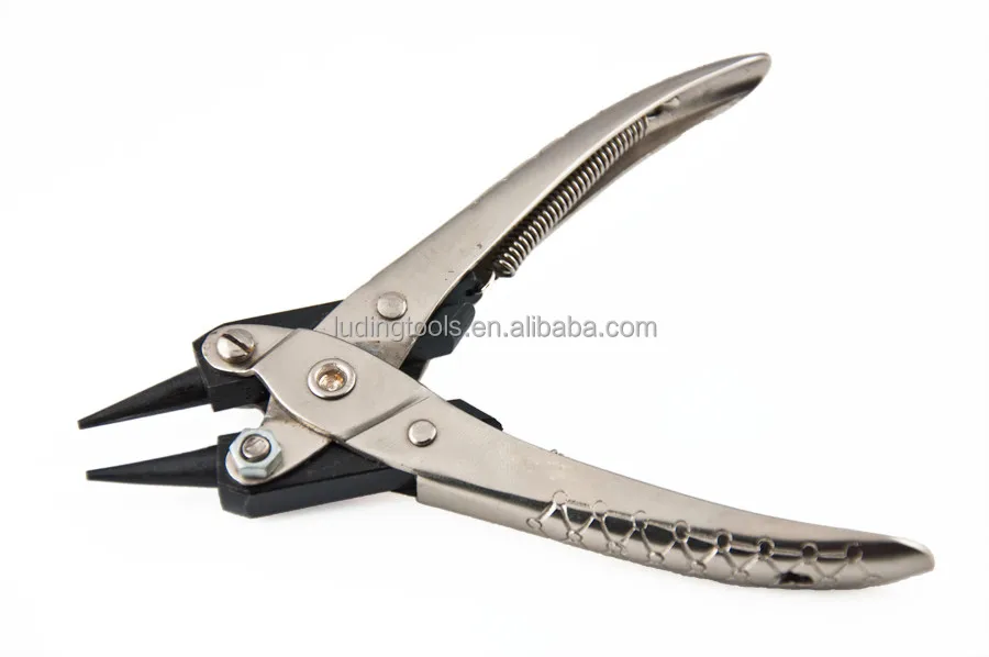 JEWELRY PARALLEL ACTION ROUND NOSE PLIERS - WIRE LOOPING PLIERS