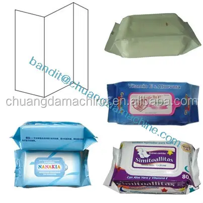 CD-2000 Full auto wet wipe machine, for 30-120pcs per bag ,baby wipes machine