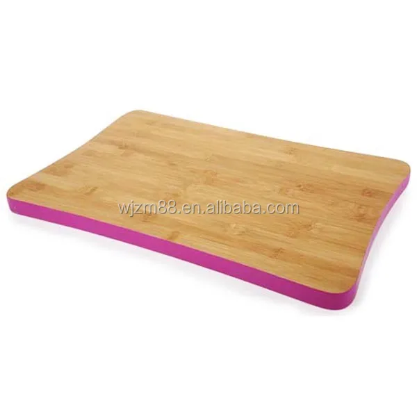 bamboo cutting boards with colored edge painting, mini cheese boards wholesale