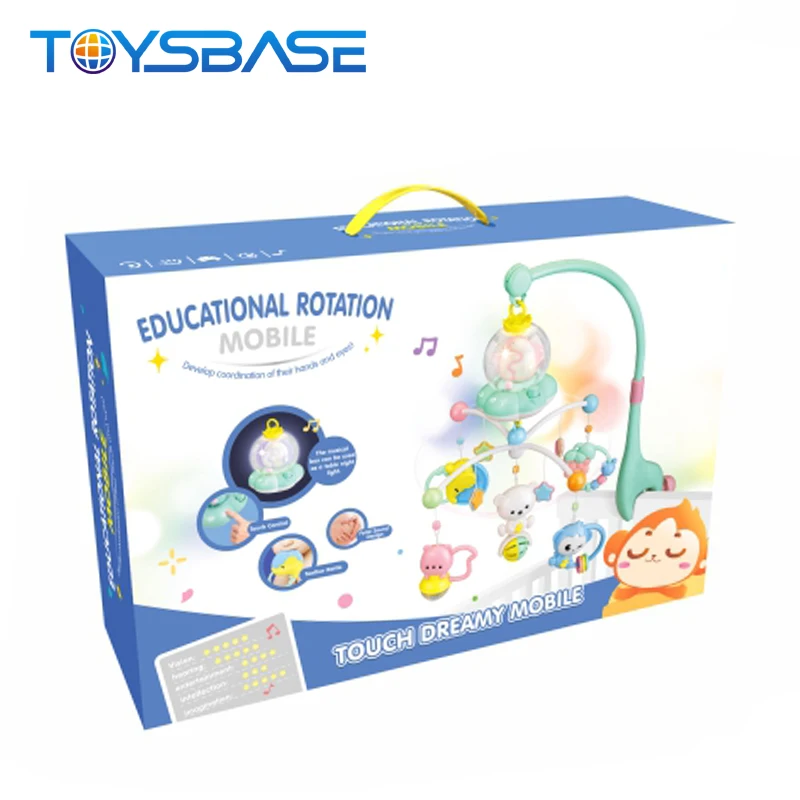 Сенсорный пластиковый вращающийся колокольчик, детская игрушка