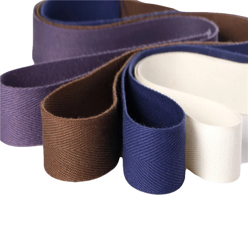 Custom Color Cotton Webbing for 20mm 25mm 38mm 50mm