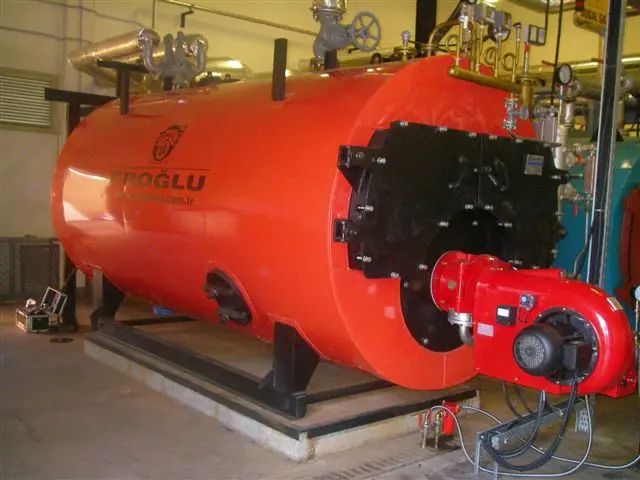 
FLAME SMOKE TUBE 3 PASS STEAM BOILER 