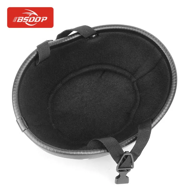 Cheap Price vintage half face electric scooter motorcycle helmet street bike  Retro German style chopper cruiser cap for harley